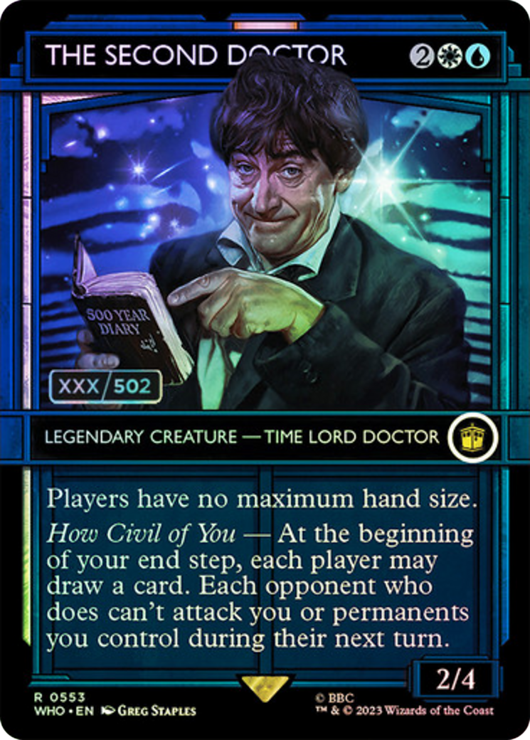 The Second Doctor (Serial Numbered) [Doctor Who] | Golgari Games