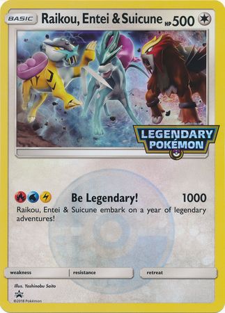 Raikou, Entei & Suicune (Jumbo Card) [Miscellaneous Cards] | Golgari Games