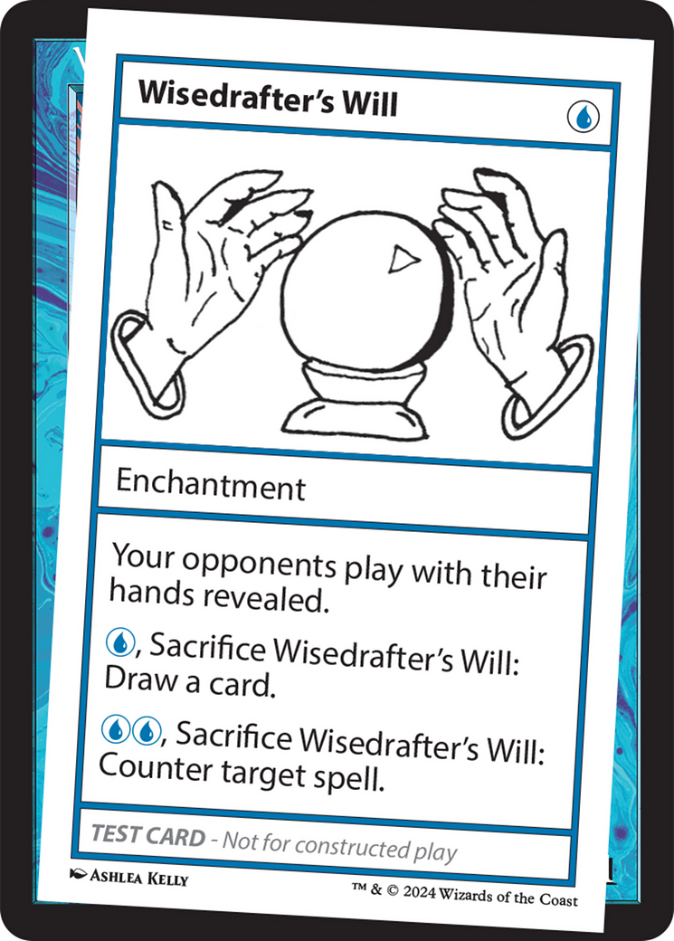 Wisedrafter's Will [Mystery Booster 2 Playtest Cards] | Local Legends