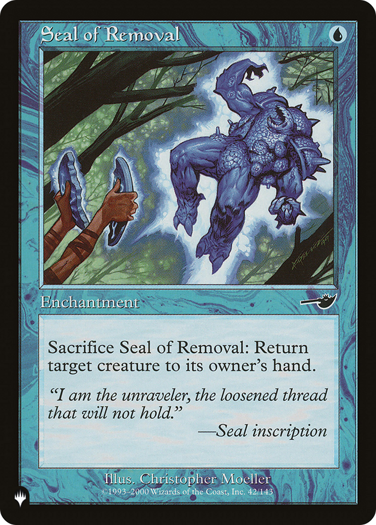 Seal of Removal [The List] | Local Legends