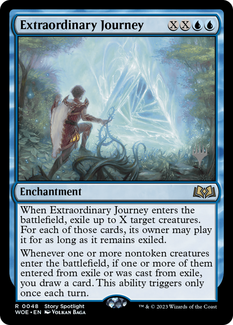 Extraordinary Journey (Promo Pack) [Wilds of Eldraine Promos] | Local Legends
