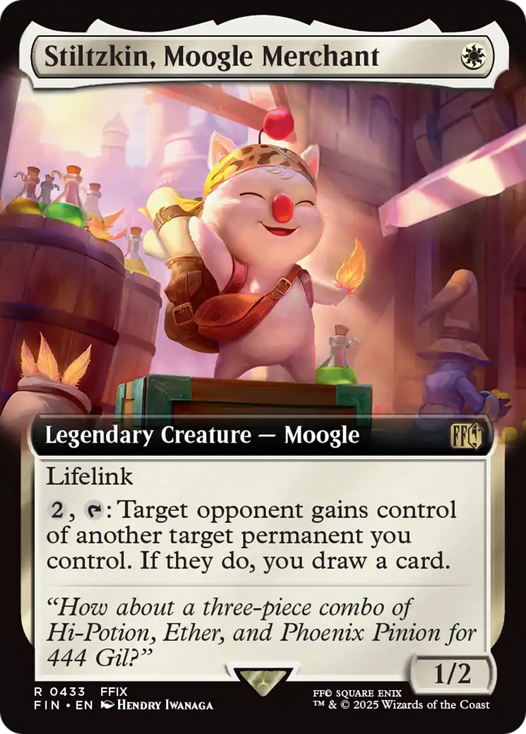 Stiltzkin, Moogle Merchant (Extended Art) [FINAL FANTASY] | Local Legends