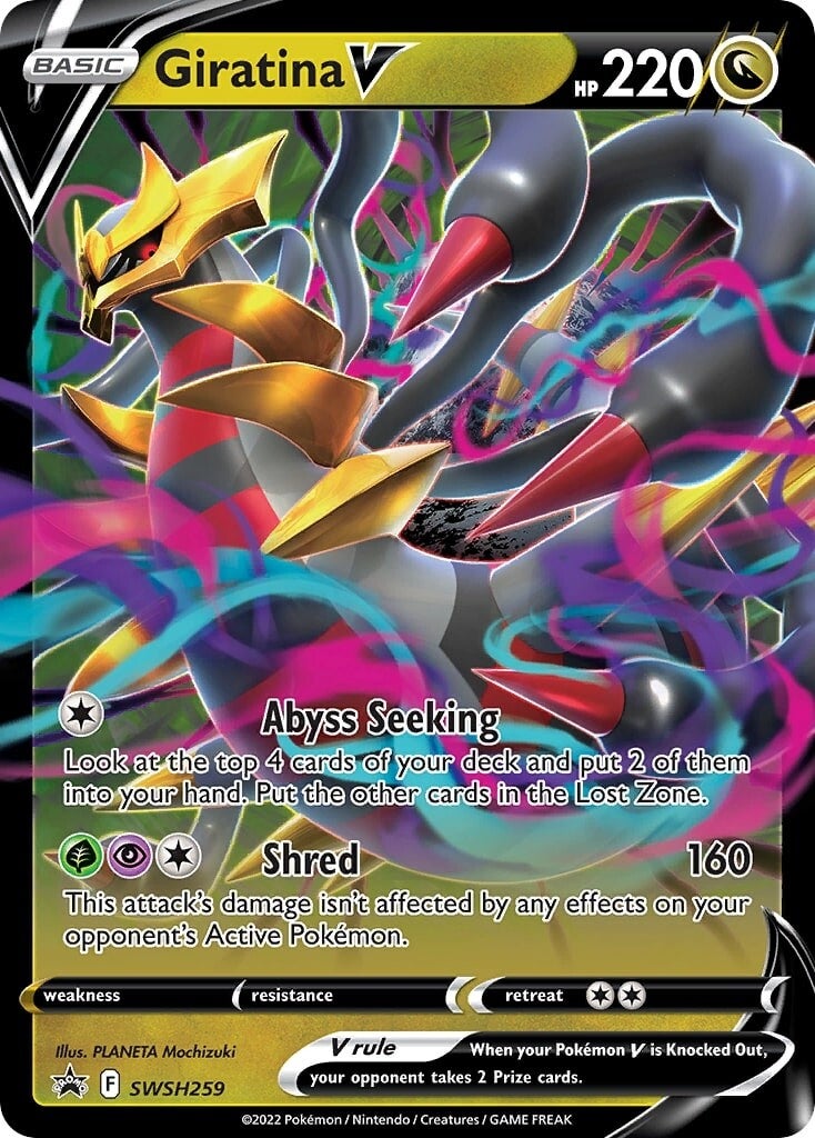 Giratina V (SWSH259) [Sword & Shield: Black Star Promos] | Local Legends