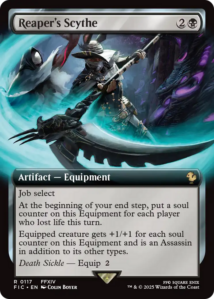Reaper's Scythe (Extended Art) [FINAL FANTASY Commander] | Local Legends
