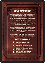 Bounty: Vara Beth Hannifer // Bounty Rules Double-Sided Token [Outlaws of Thunder Junction Commander Tokens] | Local Legends