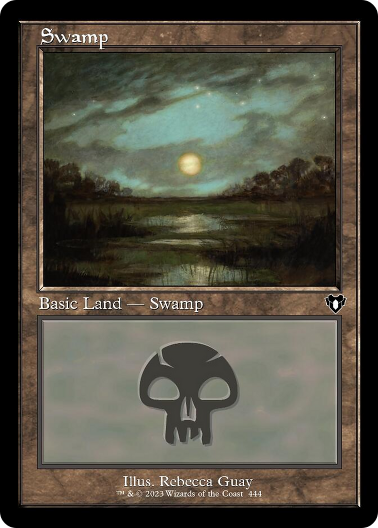 Swamp (444) (Retro) [Commander Masters] | Golgari Games