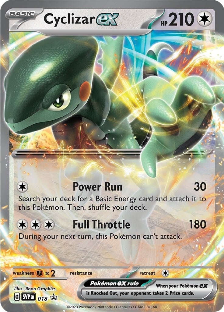 Cyclizar ex (018) [Scarlet & Violet: Black Star Promos] | Local Legends