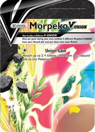 Morpeko V-UNION (SWSH215) [Sword & Shield: Black Star Promos] | Local Legends