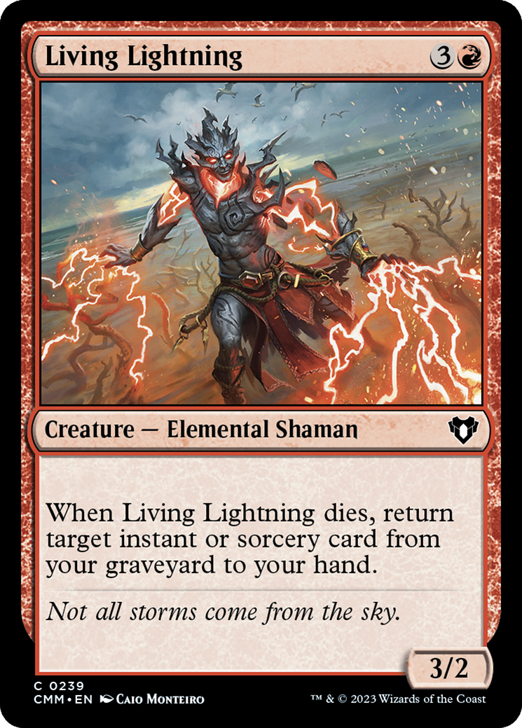 Living Lightning [Commander Masters] | Golgari Games