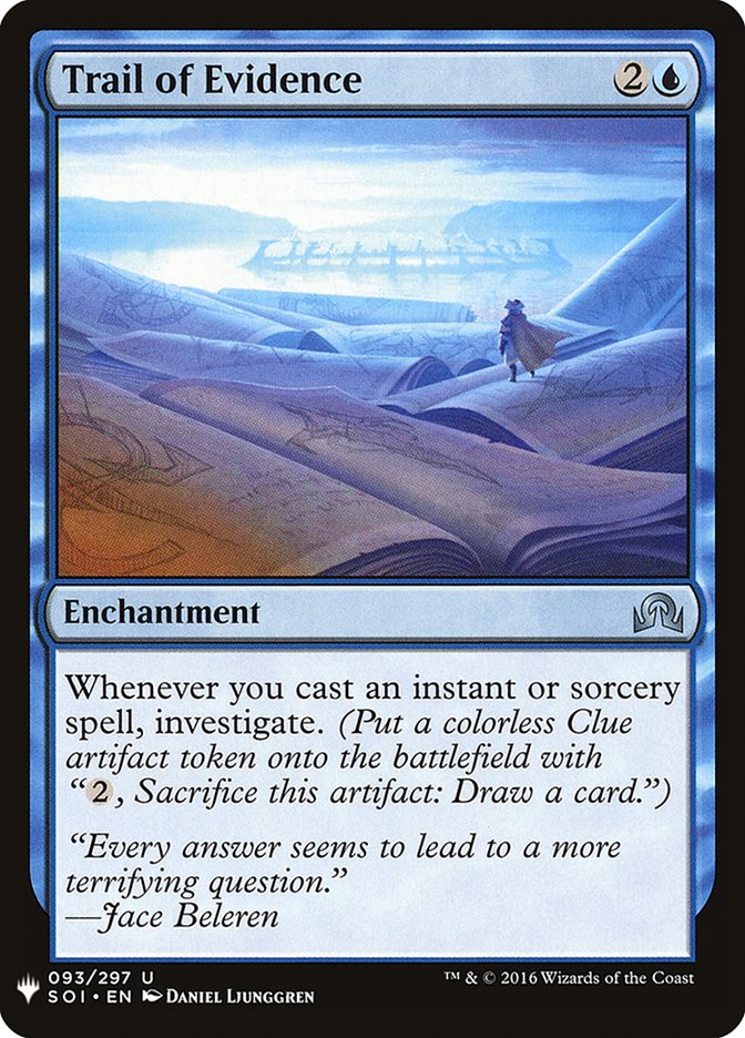 Trail of Evidence [Mystery Booster] | Local Legends