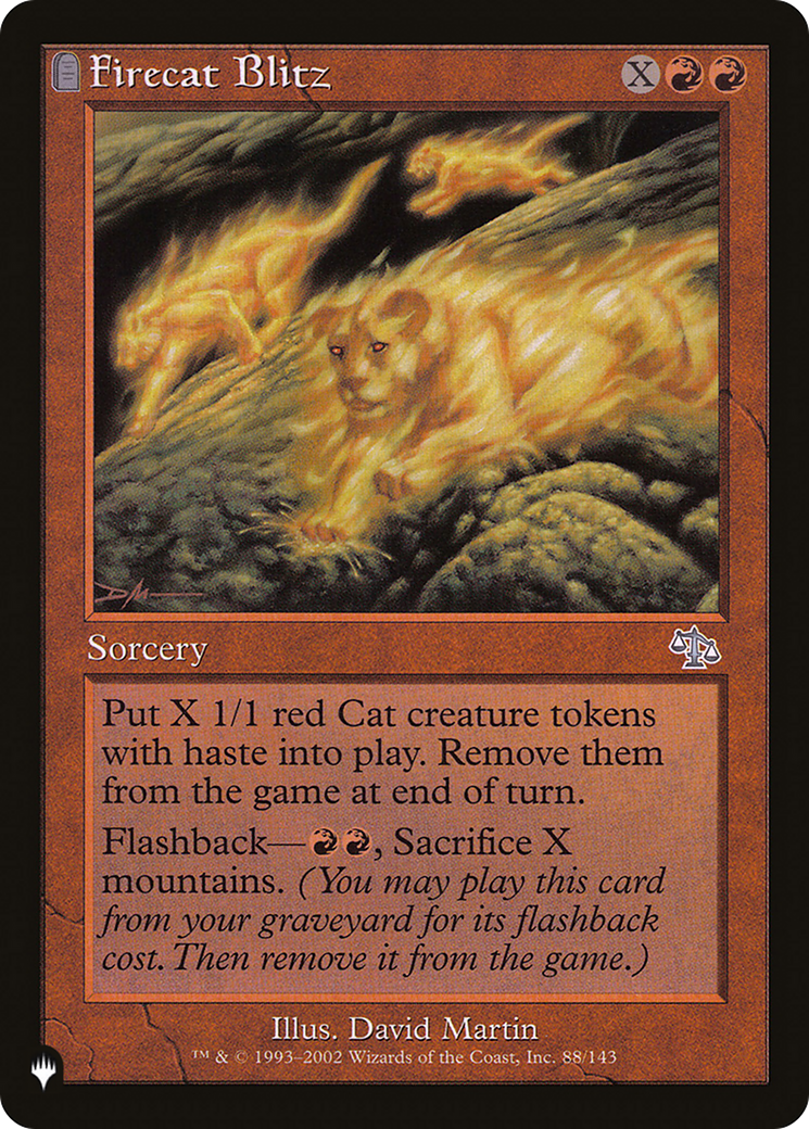 Firecat Blitz [The List] | Local Legends