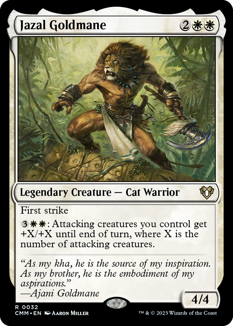 Jazal Goldmane [Commander Masters] | Local Legends