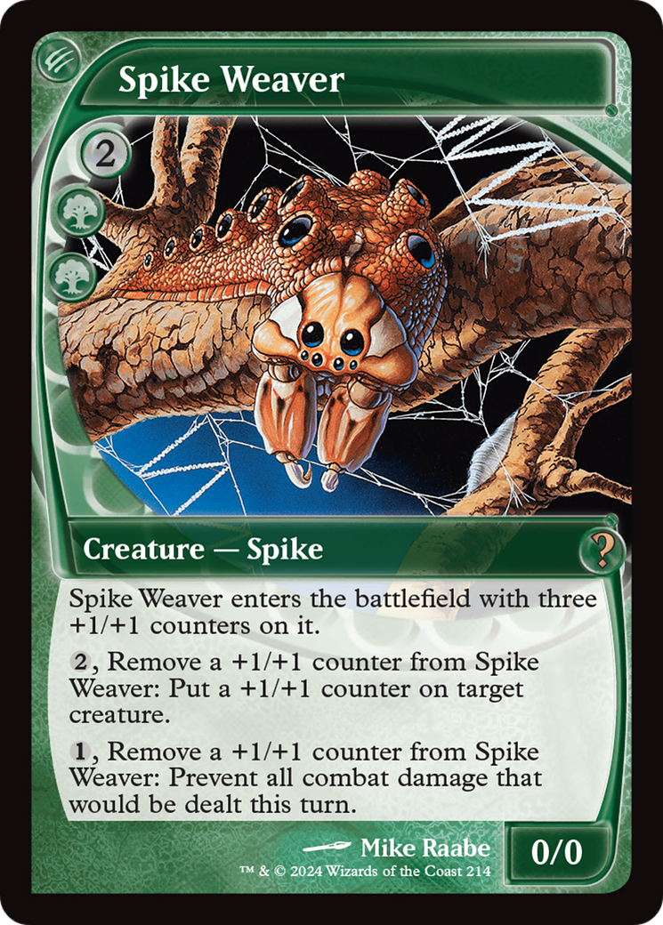 Spike Weaver (Future Sight) [Mystery Booster 2] | Golgari Games