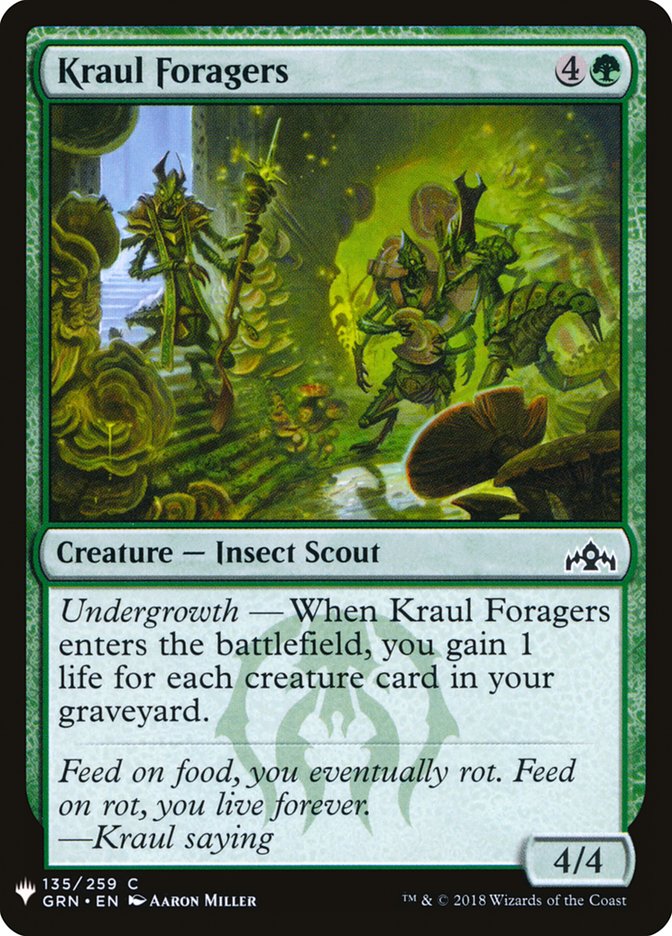 Kraul Foragers [Mystery Booster] | Local Legends