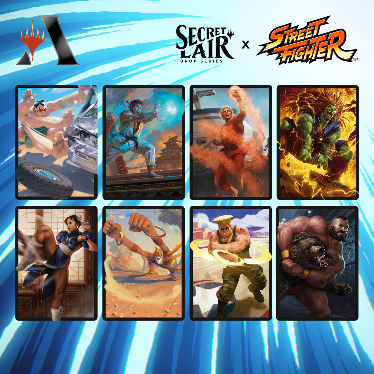 Secret Lair: Drop Series - Secret Lair x Street Fighter (Foil Edition) | Local Legends