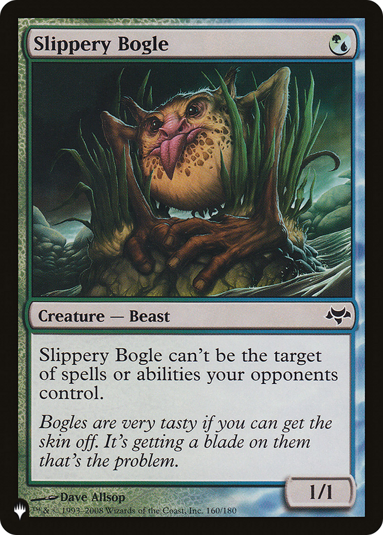 Slippery Bogle [The List] | Local Legends
