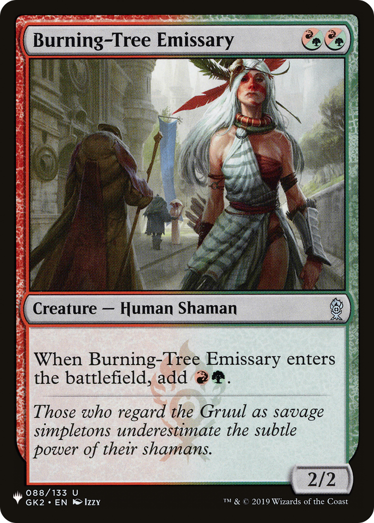 Burning-Tree Emissary [The List Reprints] | Golgari Games