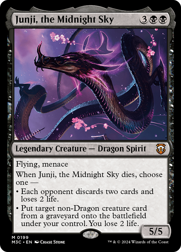 Junji, the Midnight Sky [Modern Horizons 3 Commander] | Local Legends