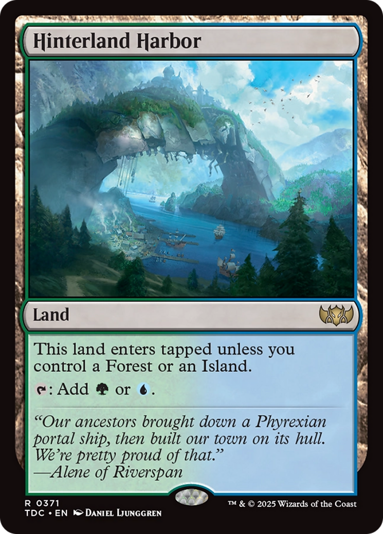 Hinterland Harbor [Tarkir: Dragonstorm Commander] | Local Legends