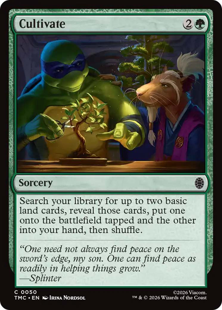 Cultivate [Teenage Mutant Ninja Turtles Commander] | Local Legends