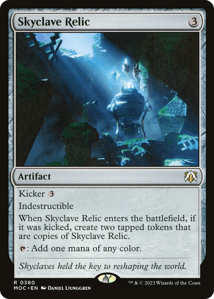 Skyclave Relic [March of the Machine Commander] | Local Legends