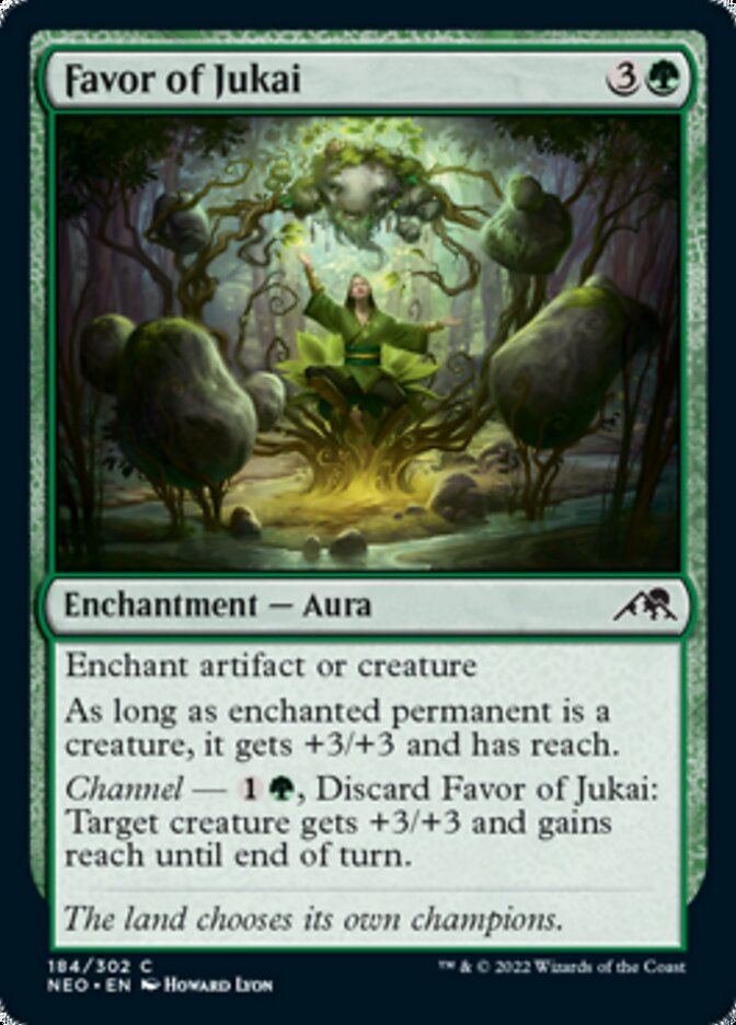 Favor of Jukai [Kamigawa: Neon Dynasty] | Local Legends