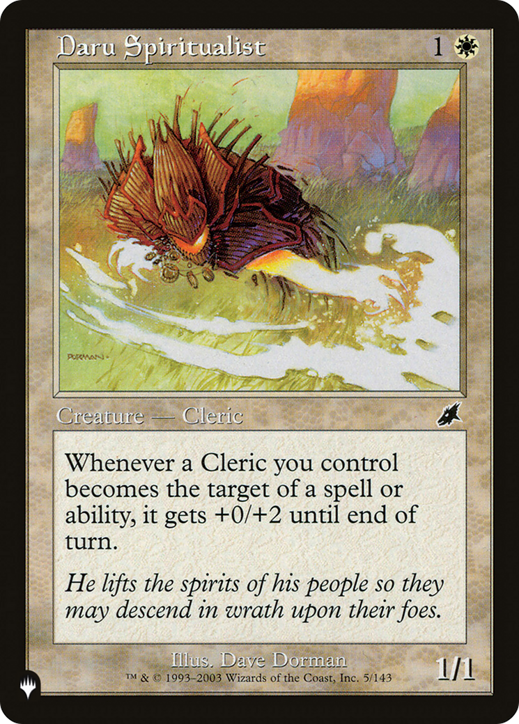 Daru Spiritualist [The List] | Local Legends