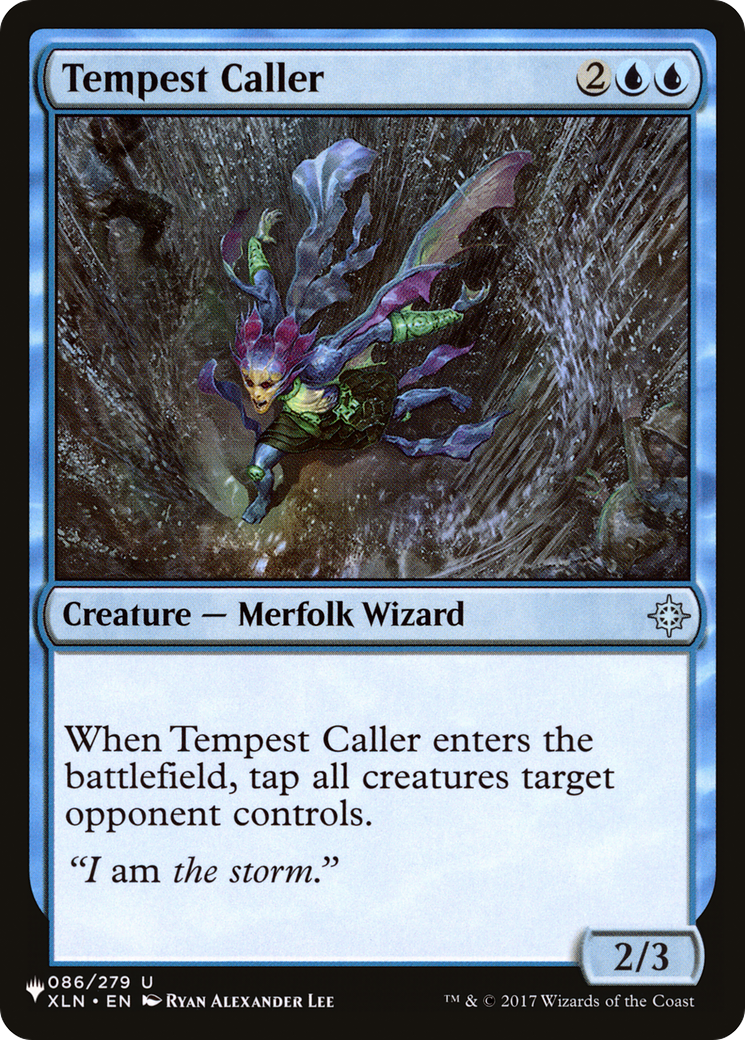 Tempest Caller [The List] | Local Legends