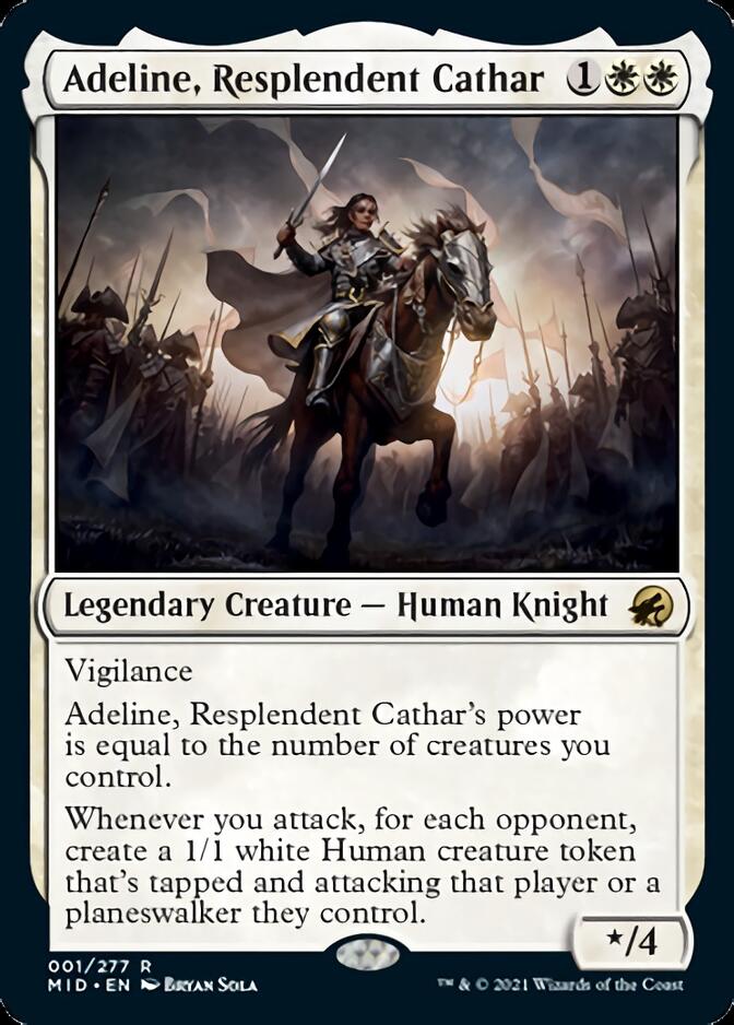 Adeline, Resplendent Cathar [Innistrad: Midnight Hunt] | Local Legends