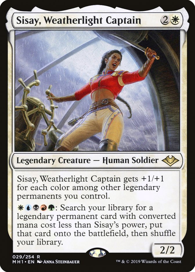 Sisay, Weatherlight Captain [Modern Horizons] | Local Legends