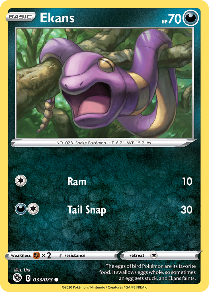 Ekans (033/073) [Sword & Shield: Champion's Path] | Golgari Games