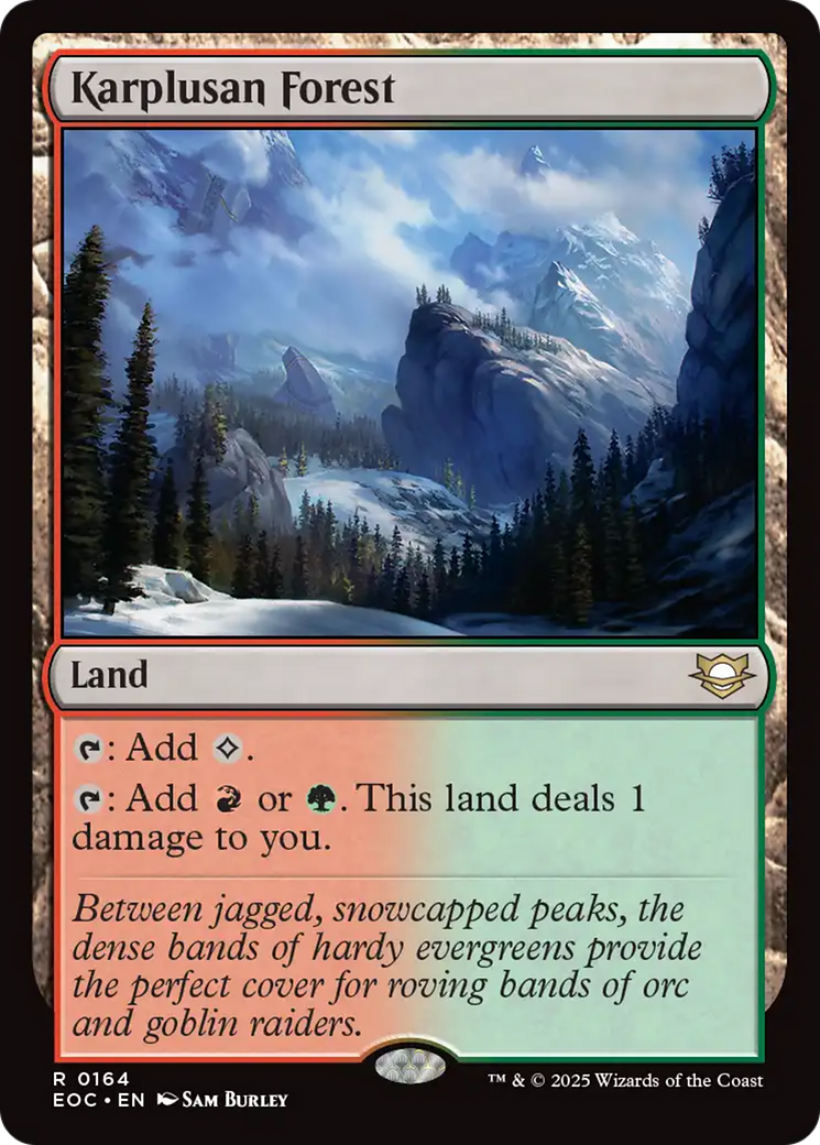 Karplusan Forest [Edge of Eternities Commander] | Local Legends