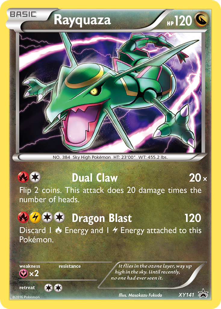 Rayquaza (XY141) [XY: Black Star Promos] | Golgari Games