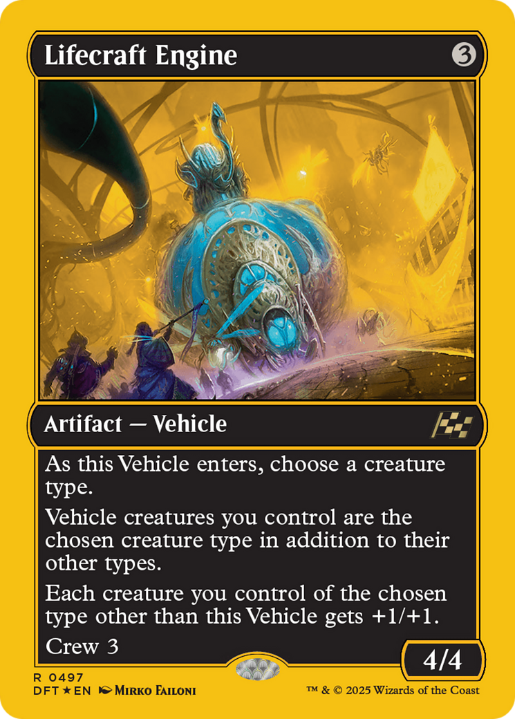 Lifecraft Engine (First-Place Foil) [Aetherdrift] | Local Legends