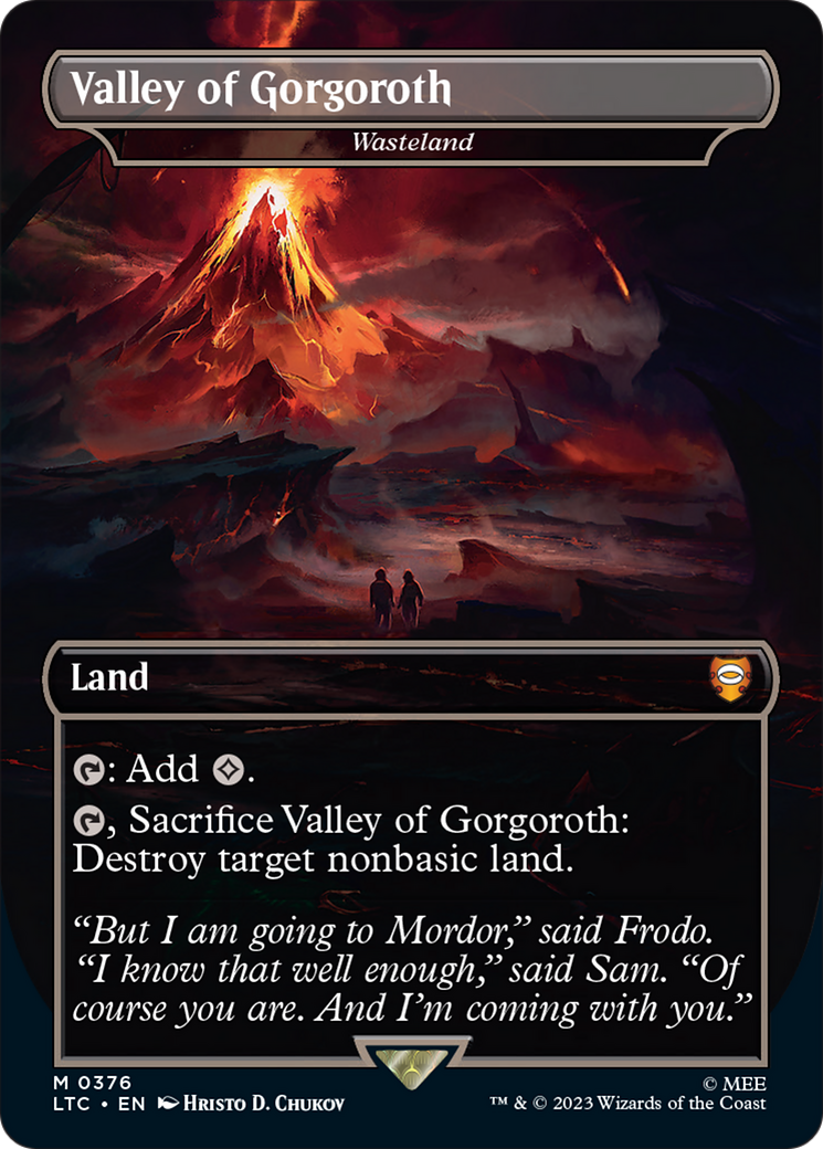 Valley of Gorgoroth - Wasteland [The Lord of the Rings: Tales of Middle-Earth Commander] | Local Legends