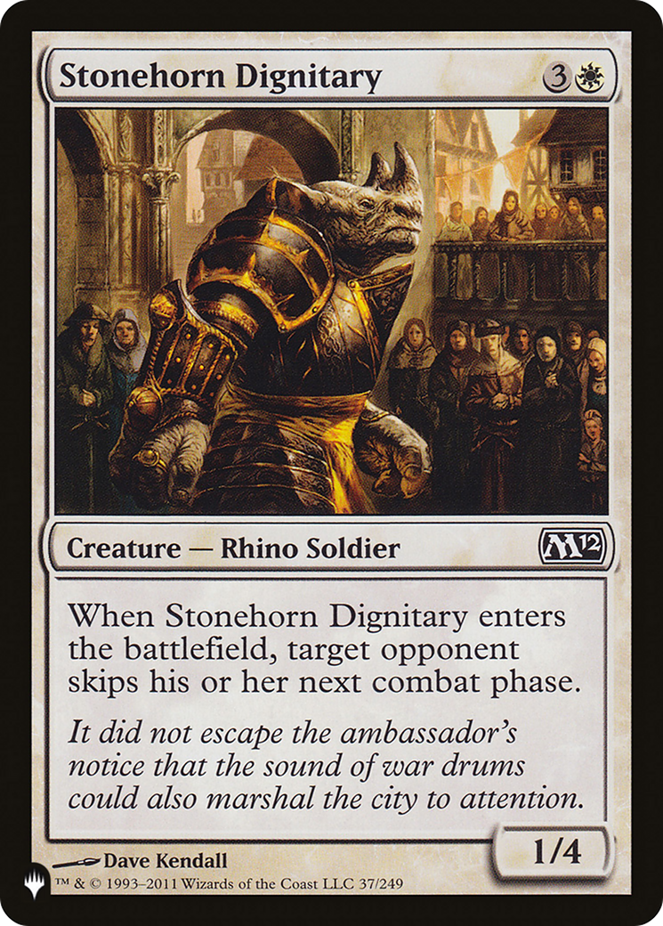 Stonehorn Dignitary [The List] | Local Legends
