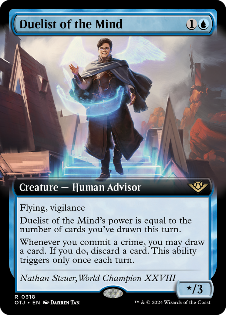 Duelist of the Mind (Extended Art) [Outlaws of Thunder Junction] | Local Legends