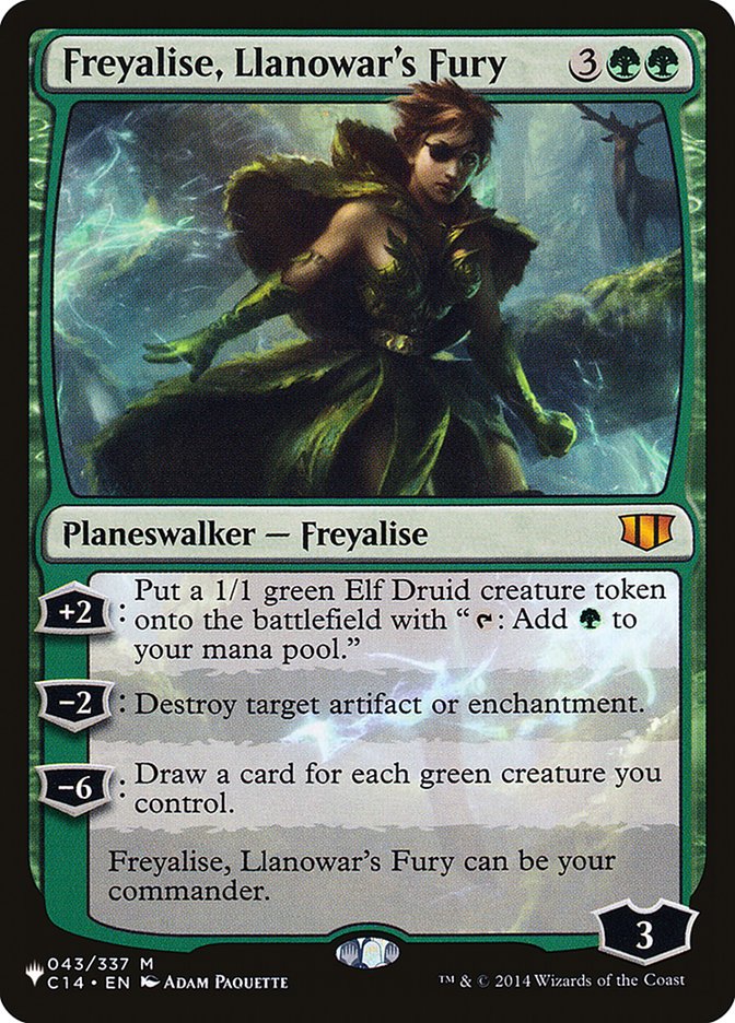 Freyalise, Llanowar's Fury [The List] | Local Legends