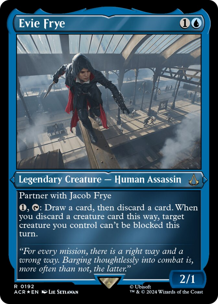 Evie Frye (Foil Etched) [Assassin's Creed] | Local Legends