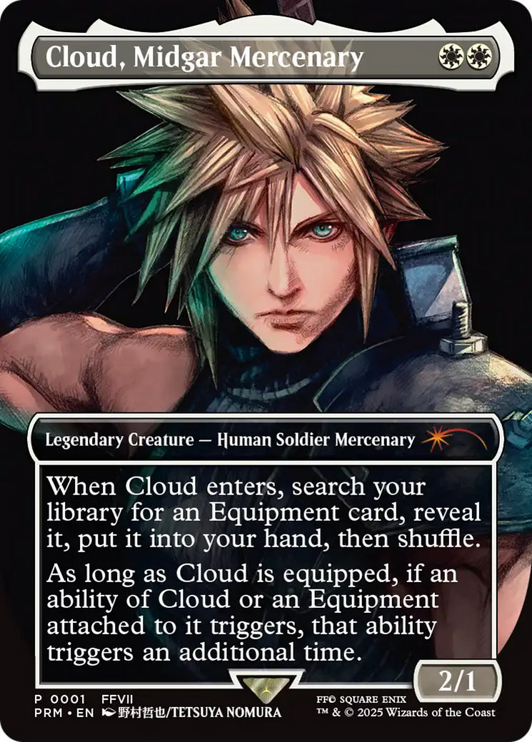 Cloud, Midgar Mercenary [Pro Tour Promos] | Local Legends