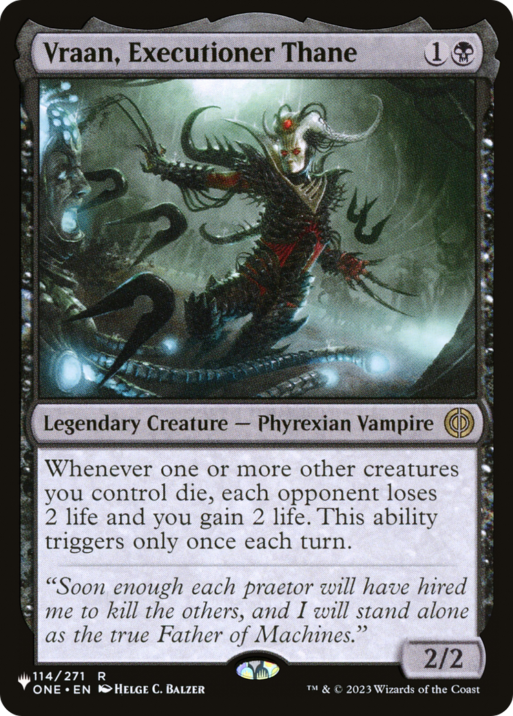 Vraan, Executioner Thane [The List] | Local Legends