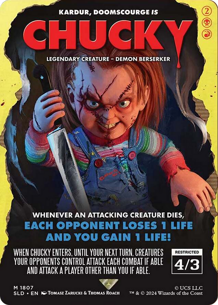 Chucky - Kardur, Doomscourge [Secret Lair Drop Series] | Local Legends