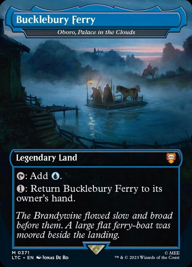 Oboro, Palace in the Clouds - Bucklebury Ferry [The Lord of the Rings: Tales of Middle-Earth Commander] | Golgari Games