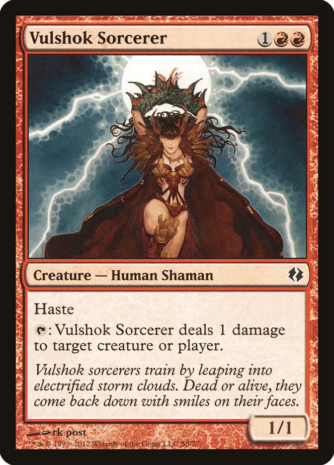 Vulshok Sorcerer [Duel Decks: Venser vs. Koth] | Local Legends