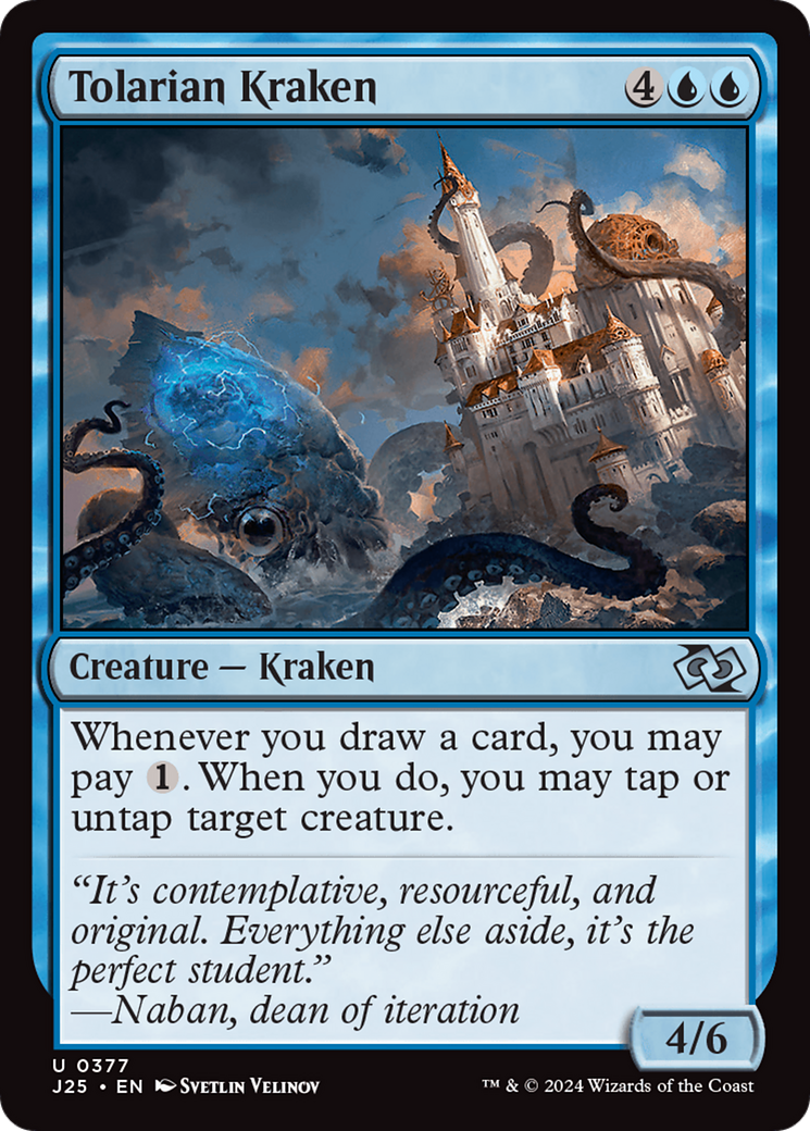 Tolarian Kraken [Foundations Jumpstart] | Local Legends
