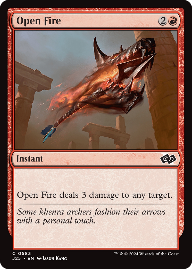 Open Fire [Foundations Jumpstart] | Local Legends