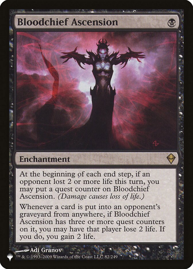 Bloodchief Ascension [The List] | Local Legends
