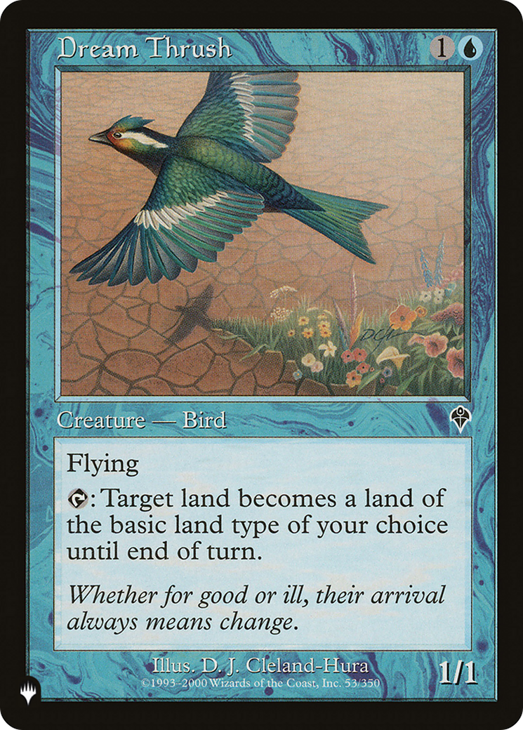 Dream Thrush [The List] | Local Legends