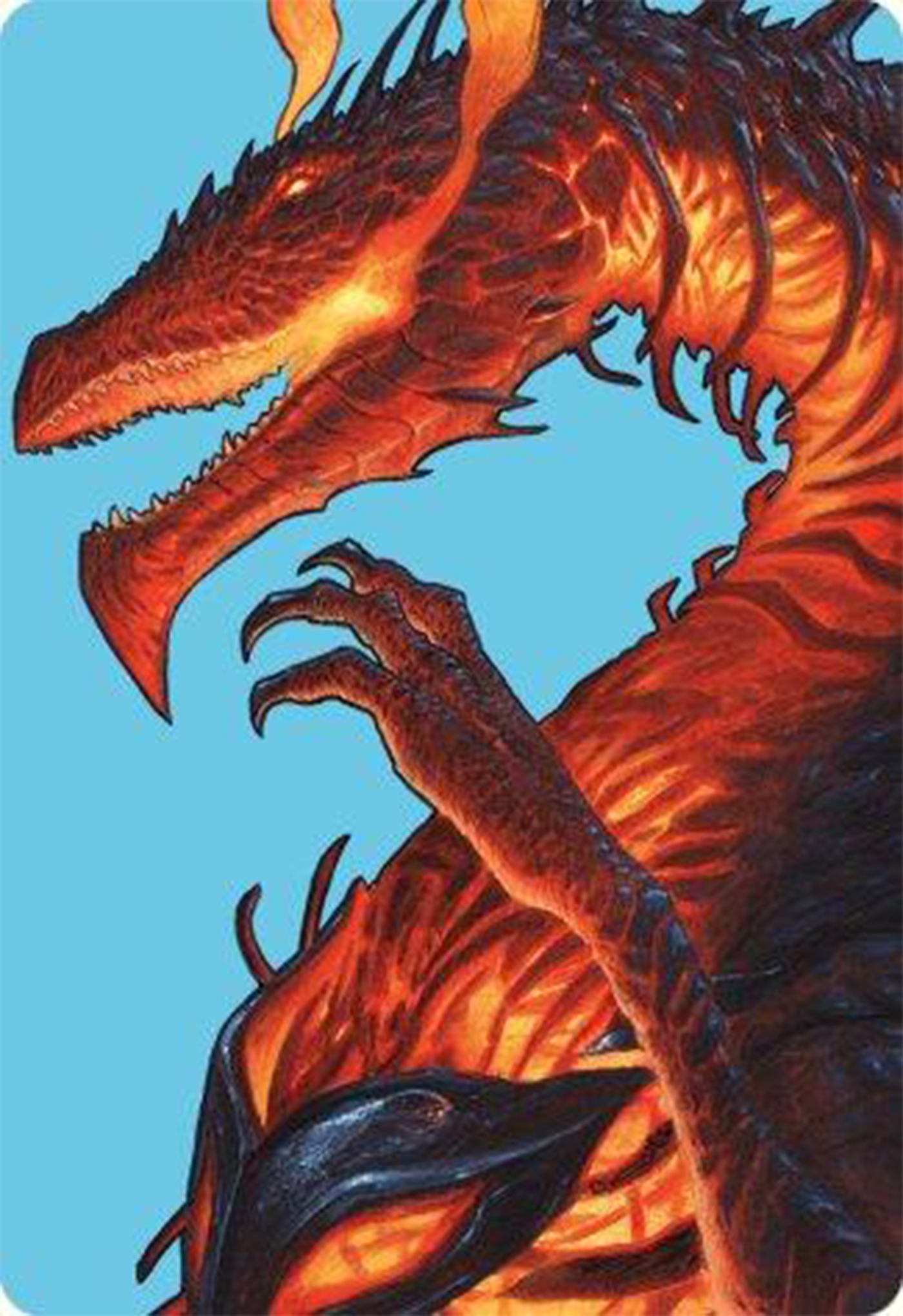 Herigast, Erupting Nullkite Art Card [Modern Horizons 3 Art Series] | Local Legends