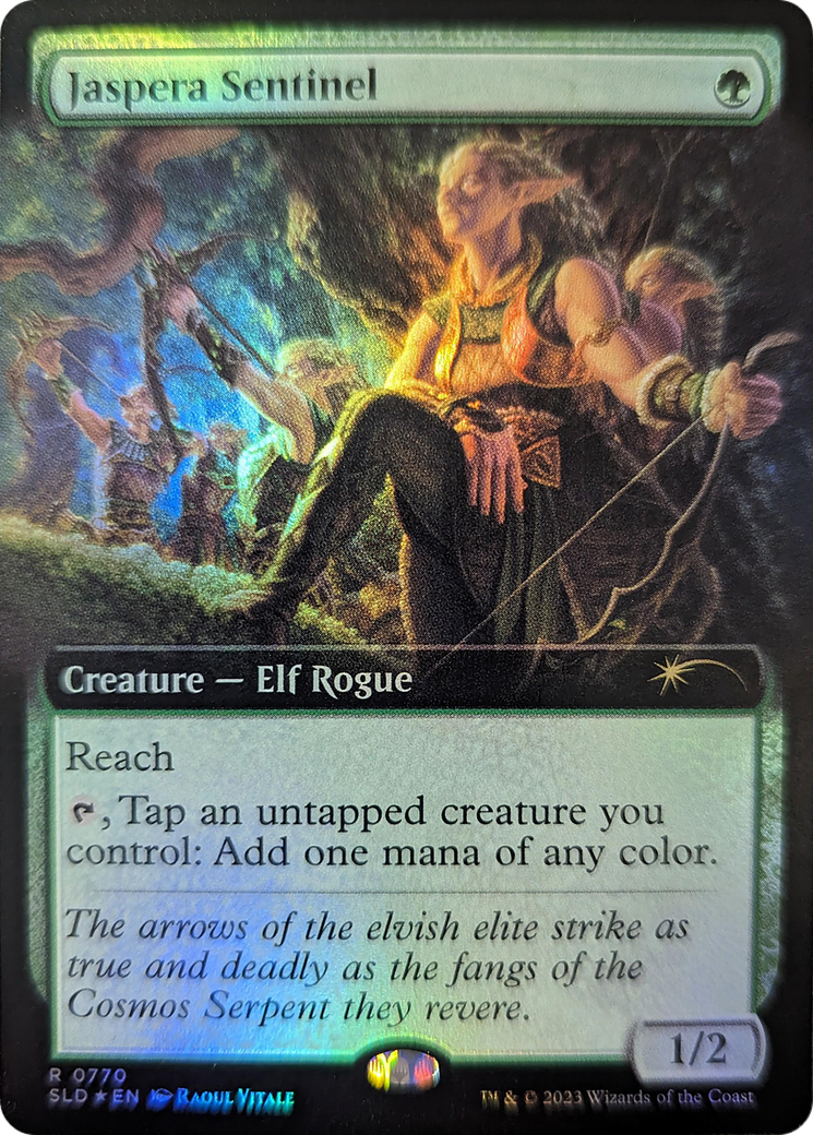 Jaspera Sentinel (Extended Art) [Secret Lair Drop Series] | Local Legends